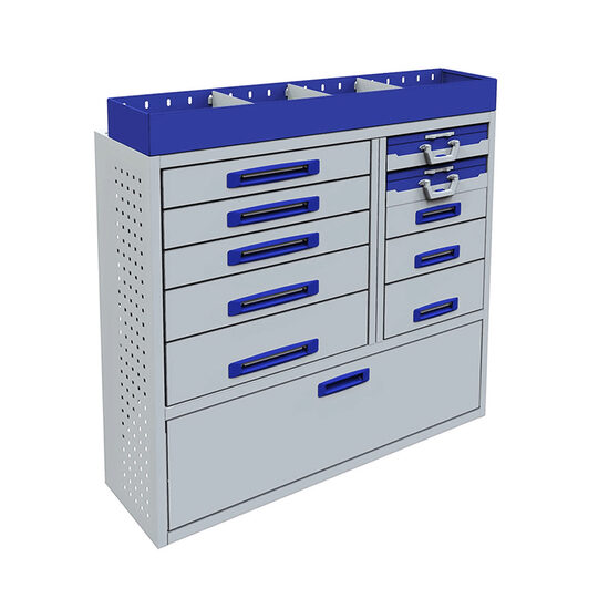 Sistem mobilier modular Provan VCPL-125-018-1 pentru CITROEN Nemo 2008-2017, ampatament L1 (2513 mm), inaltime H1 (1721 mm)