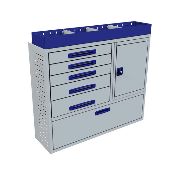 Sistem mobilier modular Provan VCPL-125-017-1 pentru DACIA Dokker 2012, ampatament L1 (2810 mm), inaltime H1 (1809 mm)