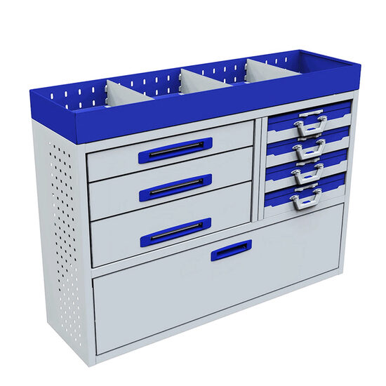 Sistem mobilier modular Provan VCPL-125-021-1 pentru DACIA Dokker 2012, ampatament L1 (2810 mm), inaltime H1 (1809 mm)