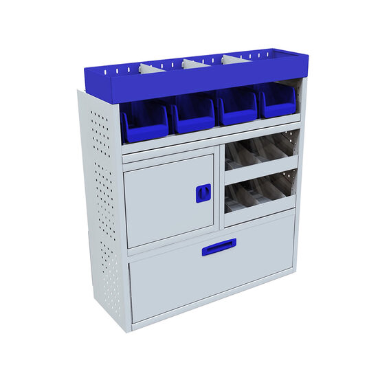 Sistem mobilier modular Provan VCPL-100-004-1 pentru OPEL Combo 2011-2018, ampatament L1 (2755 mm), inaltime H2 (2125 mm)