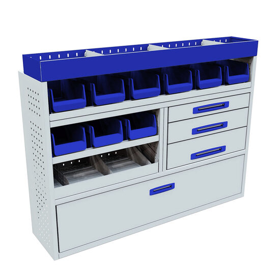 Sistem mobilier modular Provan VCPL-150-010-1 pentru OPEL Combo 2018, ampatament L2 (2975 mm), inaltime H1 (1817 mm)