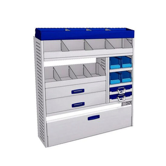 Sistem mobilier modular Provan LVNS-1002-1 pentru OPEL Movano 2021, ampatament L3 (4035 mm), inaltime H3 (2760 mm)