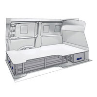 Sistem de sertare sub podea XLD Line Provan 57-1-128-00 pentru OPEL Vivaro 2019, ampatament L1 (2925 mm), inaltime H1 (1905 mm)