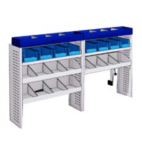 Sistem mobilier modular Provan MVOS-1001-1 pentru PEUGEOT Expert 2016, ampatament L2 (3275 mm), inaltime H1 (1930 mm)