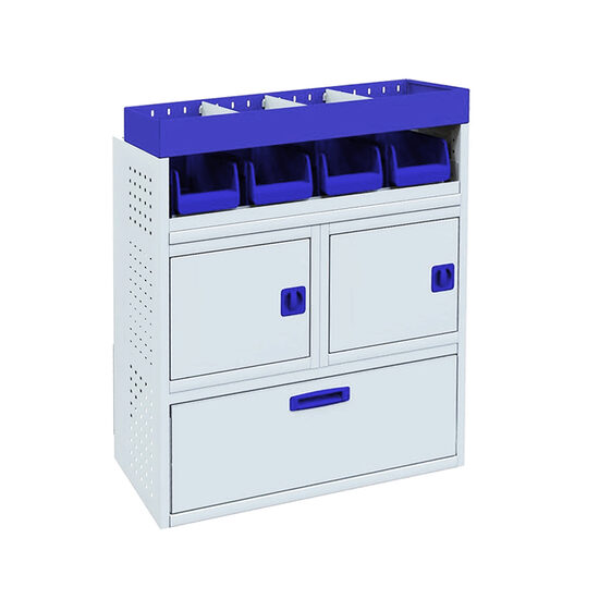 Sistem mobilier modular Provan VCPL-100-008-1 pentru PEUGEOT Partner 2008-2018, ampatament L1 (2728 mm), inaltime H1 (1828 mm)