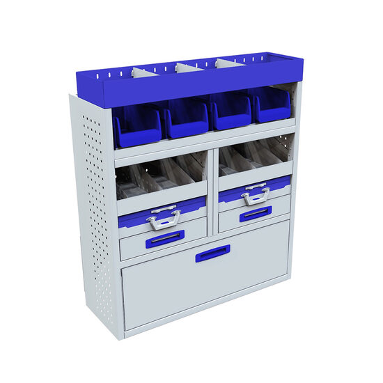 Sistem mobilier modular Provan VCPL-100-009-1 pentru PEUGEOT Partner 2008-2018, ampatament L1 (2728 mm), inaltime H1 (1828 mm)