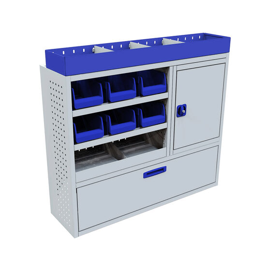 Sistem mobilier modular Provan VCPL-125-015-1 pentru PEUGEOT Partner 2008-2018, ampatament L1 (2728 mm), inaltime H1 (1828 mm)