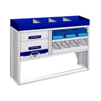 Sistem mobilier modular Provan SVOS-1002-1 pentru PEUGEOT Partner 2008-2018, ampatament L1 (2728 mm), inaltime H1 (1828 mm)