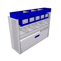 Sistem mobilier modular pe partea stanga Provan 57-1-102-00 pentru PEUGEOT Partner 2018, ampatament L1 (2785 mm), inaltime H1 (1796 mm)