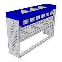 Sistem mobilier modular pe partea stanga Provan 57-1-106-00 pentru RENAULT Express 2021, ampatament L1 (2812 mm), inaltime H1 (1811 mm)