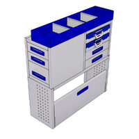 Sistem mobilier modular pe partea dreapta Provan 57-1-151-00 pentru RENAULT Express 2021, ampatament L1 (2812 mm), inaltime H1 (1811 mm)