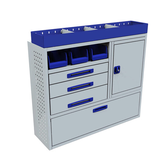 Sistem mobilier modular Provan VCPL-125-016-1 pentru VAUXHALL Combo 2011-2018, ampatament L1 (2755 mm), inaltime H2 (2125 mm)