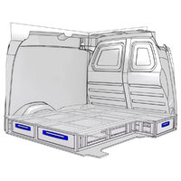 Sistem de sertare sub podea XLD Line Provan 57-1-109-00 pentru VAUXHALL Combo 2018, ampatament L1 (2785 mm), inaltime H1 (1796 mm)