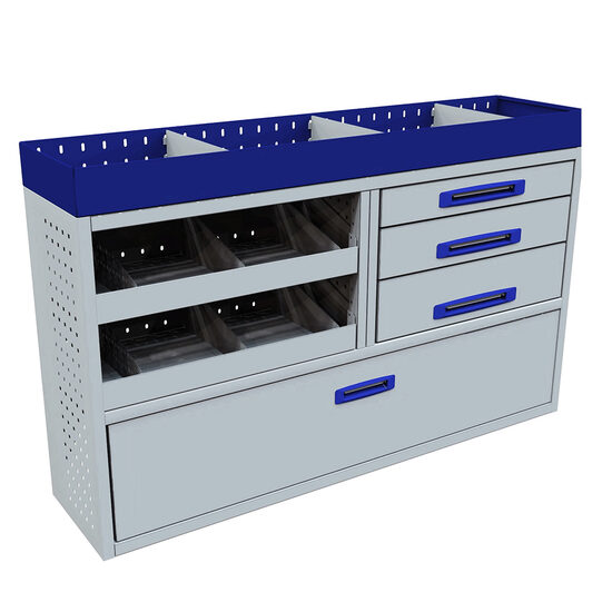Sistem mobilier modular Provan VCPL-150-008-1 pentru VAUXHALL Combo 2018, ampatament L2 (2975 mm), inaltime H1 (1817 mm)