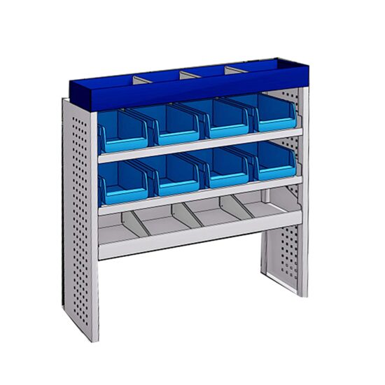 Sistem mobilier modular Provan MVNS-1001-1 pentru VAUXHALL Vivaro 2016-2019, ampatament L1 (3098 mm), inaltime H2 (2493 mm)