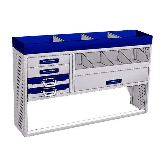 Sistem mobilier modular Provan SVOS-2003-1 pentru VOLKSWAGEN Caddy Maxi 2020, ampatament L2 (2970 mm), inaltime H1 (1860 mm)