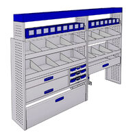 Sistem mobilier modular pe partea stanga Provan 57-1-140-00 pentru VOLKSWAGEN Crafter 2017, ampatament L3 (3640 mm), inaltime H3 (2590 mm)