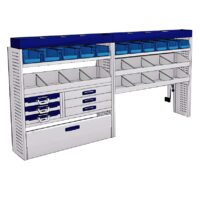 Sistem mobilier modular Provan LVOS-2002-1 pentru VOLKSWAGEN Crafter 2017, ampatament L5 (4490 mm), inaltime H3 (2590 mm)