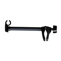 Peruzzo 693/MLN - Brat 3D Alu MEDIUM/LONG  Negru - pentru a fixa a 2-a bicicleta pe suporturile de bicicleta Peruzzo P709