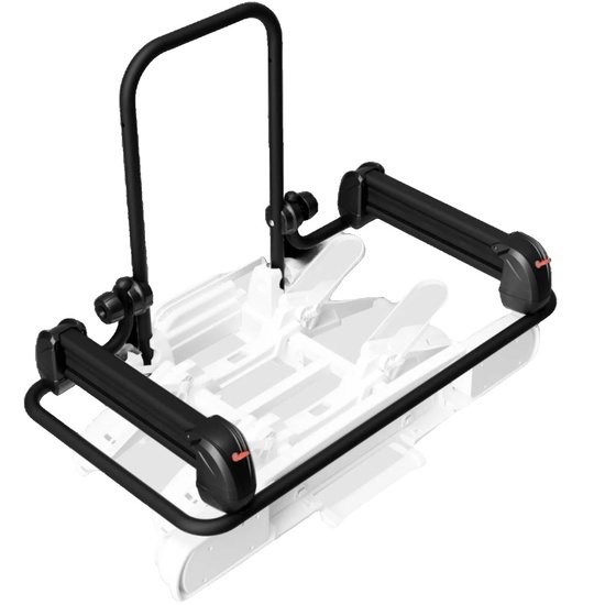 Suport schiuri/snowboard-uri cu prindere pe suporturile de bicicleta Peruzzo Parma/Pure Instinct/Zephyr si platforma GP Saturn