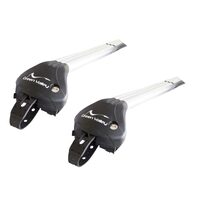 Bare transversale GV Crossbar Vento Aluminiu negre pentru Aiways U5, 5 usi SUV, model 2019 - prezent, Sistem cu prindere pe bare longitudinale integrate