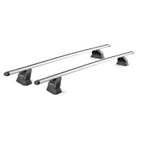 Sistem Bare transversale Green Valley Easy One EVO ALU pentru PEUGEOT 407, 3-4 usi Sedan, model 2004-2012, Sistem cu prindere in puncte fixe