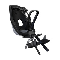 Scaun pentru copii, cu montare pe bicicleta in fata - Thule Yepp Nexxt 2 Mini Front mounted, Monument Gray - RESIGILAT