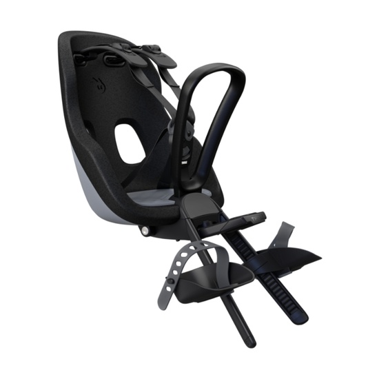 Scaun pentru copii, cu montare pe bicicleta in fata - Thule Yepp Nexxt 2 Mini Front mounted, Monument Gray - RESIGILAT