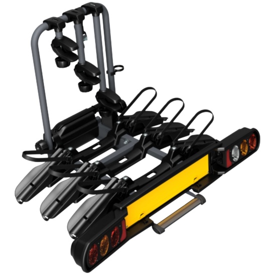 Suport biciclete Peruzzo Pure Instinct 708/3W cu prindere pe carligul de remorcare - pentru 3 biciclete