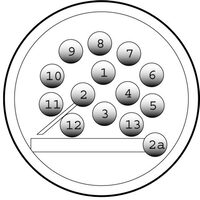 Kit electric cu 13 pini, marca Brink, pentru Audi A3 Sportback (8VA;8VF) Hatchback, an fabricatie 01.09.2012 - 01.08.2021