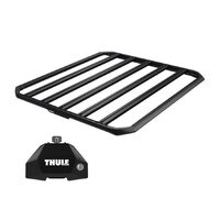 Sistem Grilaj Thule Caprock XL tip platforma pentru GMC HUMMER EV Pickup 4 usi Pickup, model 2022 - prezent, Sistem cu prindere in puncte fixe