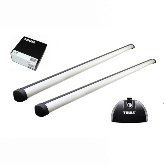 Bare transversale Thule Rapid System Profesional pentru CHEVROLET Bolt, 5 usi Hatchback, model 2017 - prezent, Sistem cu prindere in puncte fixe
