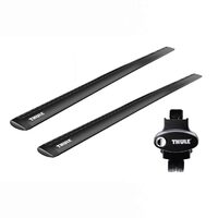 Bare transversale Thule Rapid System Wingbar Evo Black pentru CITROEN Berlingo, 4 usi Van, model 2019 - prezent, Sistem cu prindere in puncte fixe