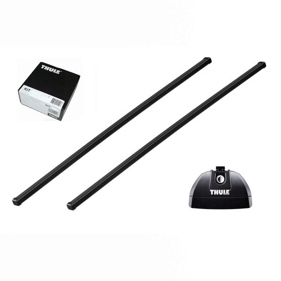 Bare transversale Thule Rapid System Squarebar pentru CITROEN Jumpy, 5 usi Van, model 2007 - 2016, Sistem cu prindere in puncte fixe