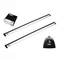 Bare transversale Thule Rapid System Wingbar Evo pentru FIAT Qubo, 4/5 usi MPV, model 2008 - 2017, Sistem cu prindere in puncte fixe