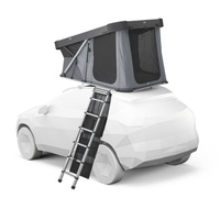 Cort auto cu prindere pe plafon, Thule, Widesky, pentru 2 persoane, Ashland Grey