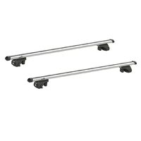 Sistem bare transversale Hakr Aluminiu gri pentru CITROEN Berlingo Family, 5 usi MPV, an fabricatie 2003 - 2007, Sistem cu prindere pe bare longitudinale, picior HK0345