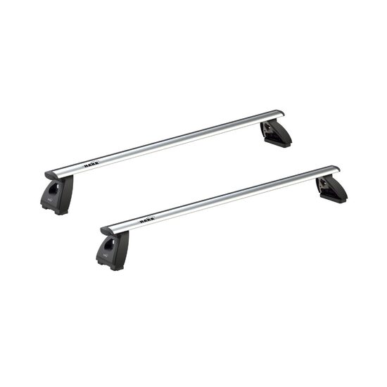 Sistem bare transversale Hakr Wing gri aluminiu pentru CITROEN C4 (I), 5 usi Hatchback, an fabricatie 2005 - 2009, Sistem cu prindere in puncte fixe