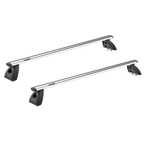 Sistem bare transversale Hakr Wing gri aluminiu pentru CITROEN C5 (II RD), 4 usi Sedan, an fabricatie 2008 - 2017, Sistem cu prindere in puncte fixe