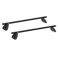 Sistem bare transversale Hakr Aluminiu negre pentru CITROEN C5 (II RD), 4 usi Sedan, an fabricatie 2008 - 2017, Sistem cu prindere in puncte fixe