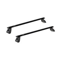 Sistem bare transversale Hakr Wing Black aluminiu pentru DAIHATSU Terios (I J100), 5 usi SUV, an fabricatie 1998 - 1999, Sistem cu prindere pe bare longitudinale integrate