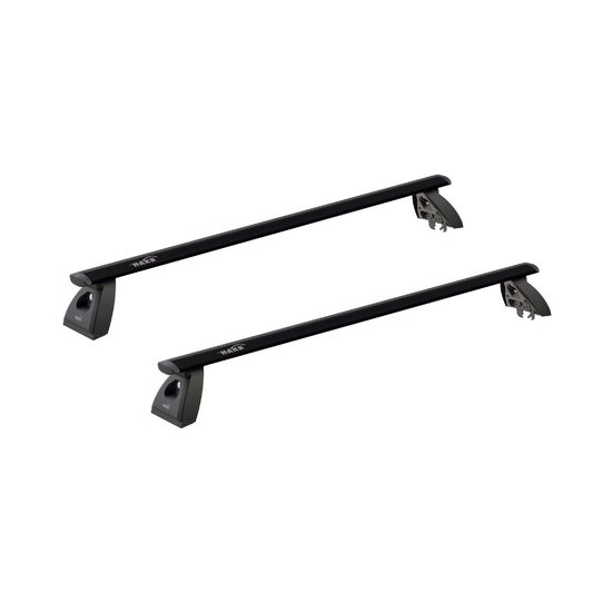 Sistem bare transversale Hakr Wing Black aluminiu pentru DAIHATSU Terios (I J100), 5 usi SUV, an fabricatie 2000 - 2005, Sistem cu prindere pe bare longitudinale integrate