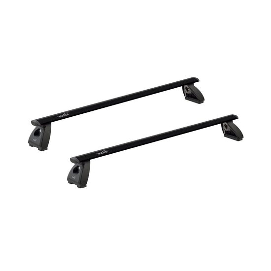 Sistem bare transversale Hakr Wing Black aluminiu pentru FIAT Doblo (I (223)), 3/4/5 usi VAN, an fabricatie 2000 - 2009, Sistem cu prindere in puncte fixe