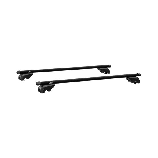 Sistem bare transversale Hakr Aluminiu negre pentru FORD Escort, 5 usi Estate, an fabricatie 1981 - 1990, Sistem cu prindere pe bare longitudinale, picior HK0013