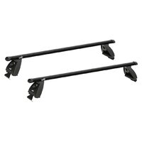 Sistem bare transversale Hakr Aluminiu negre pentru FORD Mondeo (Mk. I,II), 5 usi Hatchback, an fabricatie 1993 - 2000, Sistem cu prindere pe bare longitudinale