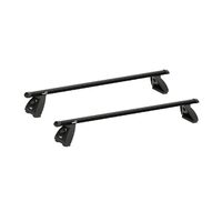 Sistem bare transversale Hakr Aluminiu negre pentru HONDA CR-V (II), 5 usi SUV, an fabricatie 2002 - 2006, Sistem cu prindere in puncte fixe