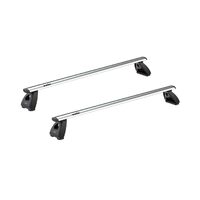 Sistem bare transversale Hakr Wing gri aluminiu pentru HONDA CR-V (III), 5 usi SUV, an fabricatie 2007 - 2011, Sistem cu prindere in puncte fixe