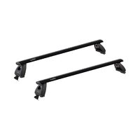 Sistem bare transversale Hakr Wing Black aluminiu pentru HYUNDAI ix20, 5 usi Hatchback, an fabricatie 2010 - 2019, Sistem cu prindere pe plafon normal