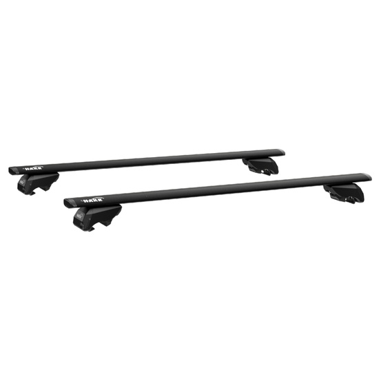 Sistem bare transversale Hakr Wing Black aluminiu pentru LEXUS RX, 5 usi SUV, an fabricatie 2003 - 2009, Sistem cu prindere In puncte fixe, picior HK0345