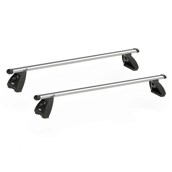 Sistem bare transversale Hakr Aluminiu gri pentru MERCEDES Citan (Mk. I), 3/4/5 usi VAN, an fabricatie 2013 - 2021, Sistem cu prindere in puncte fixe